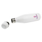 Branded Engraved or Printed Thermal Water Bottle - White