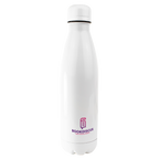 Branded Engraved or Printed Thermal Water Bottle - White