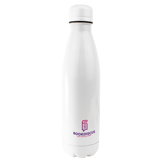 Branded Engraved or Printed Thermal Water Bottle - White