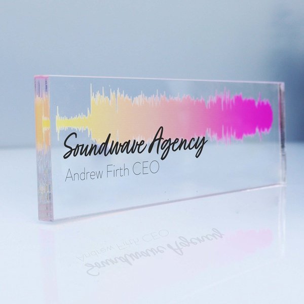 Branded Desk Name Plate