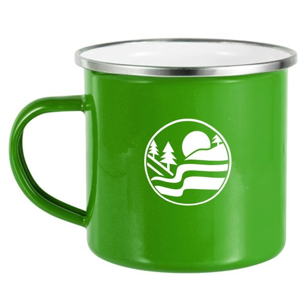 Enamel Branded Mug