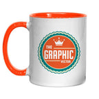 Branded Mug with Coloured Handle