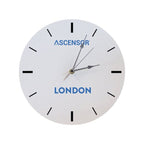 Branded Acrylic Printed Office Clock