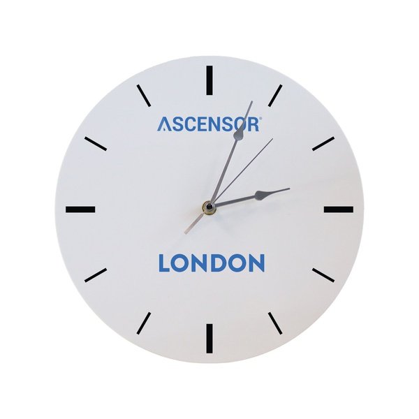 Branded Acrylic Printed Office Clock