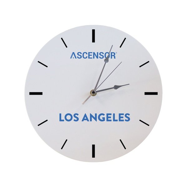 Branded Acrylic Printed Office Clock