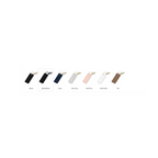 PU Leather Branded Tab Bag Charm Keyring