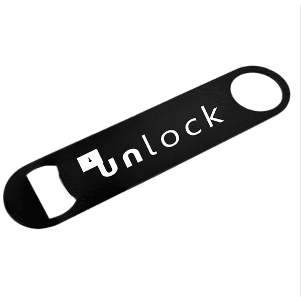 Branded Black Stainless Steel Bar Blade