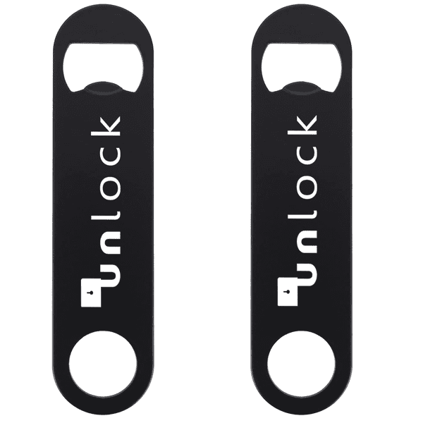 Branded Black Stainless Steel Bar Blade