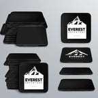 Branded Black Acrylic Coaster