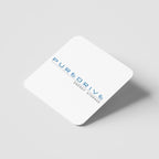 Branded White Acrylic Coaster