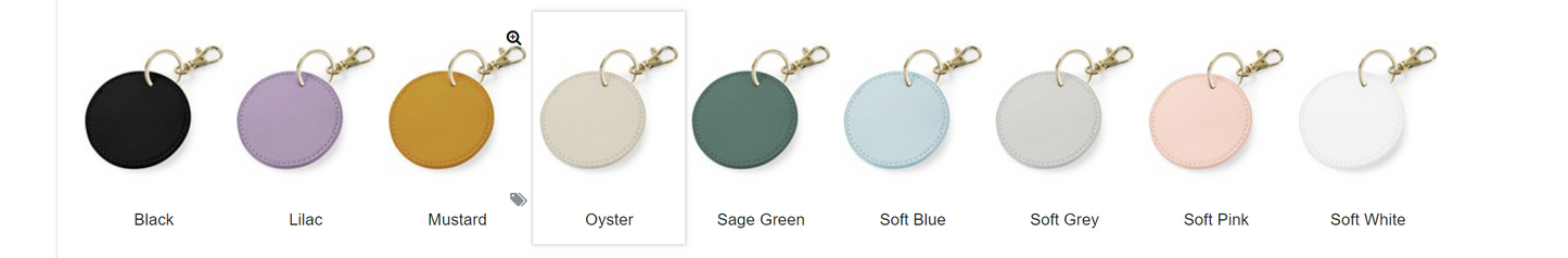 PU Leather Branded Keyring