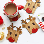 Branded Wooden Novelty Coasters