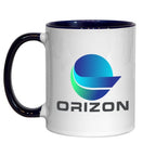 Branded Mug with Coloured Handle