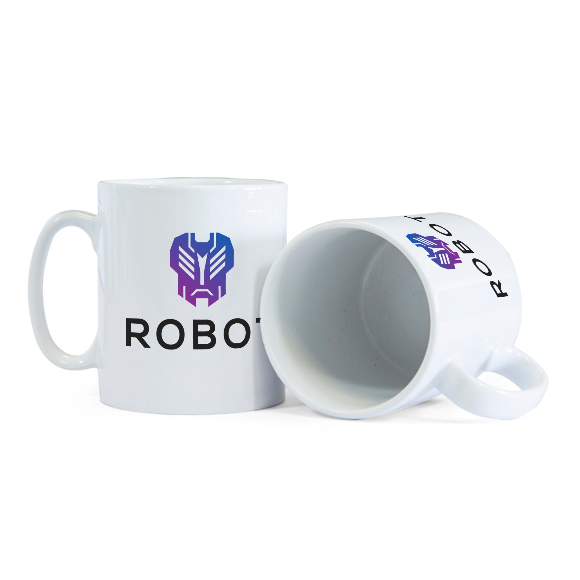 Branded White Ceramic Mug 10oz
