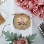 Custom Round Wooden Place Settings