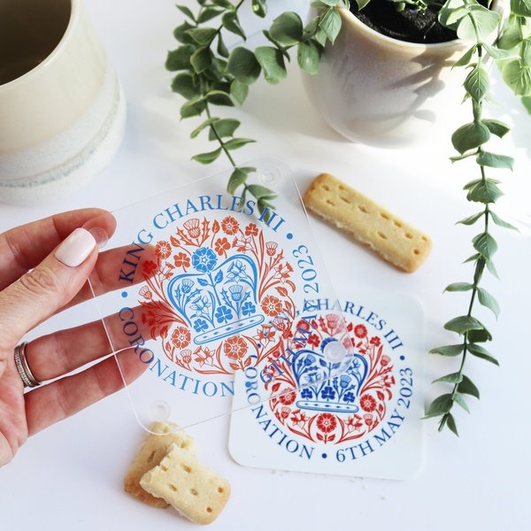 Branded Clear Acrylic Coaster