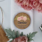 Custom Round Wooden Place Settings