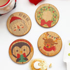 Branded Wooden Novelty Coasters
