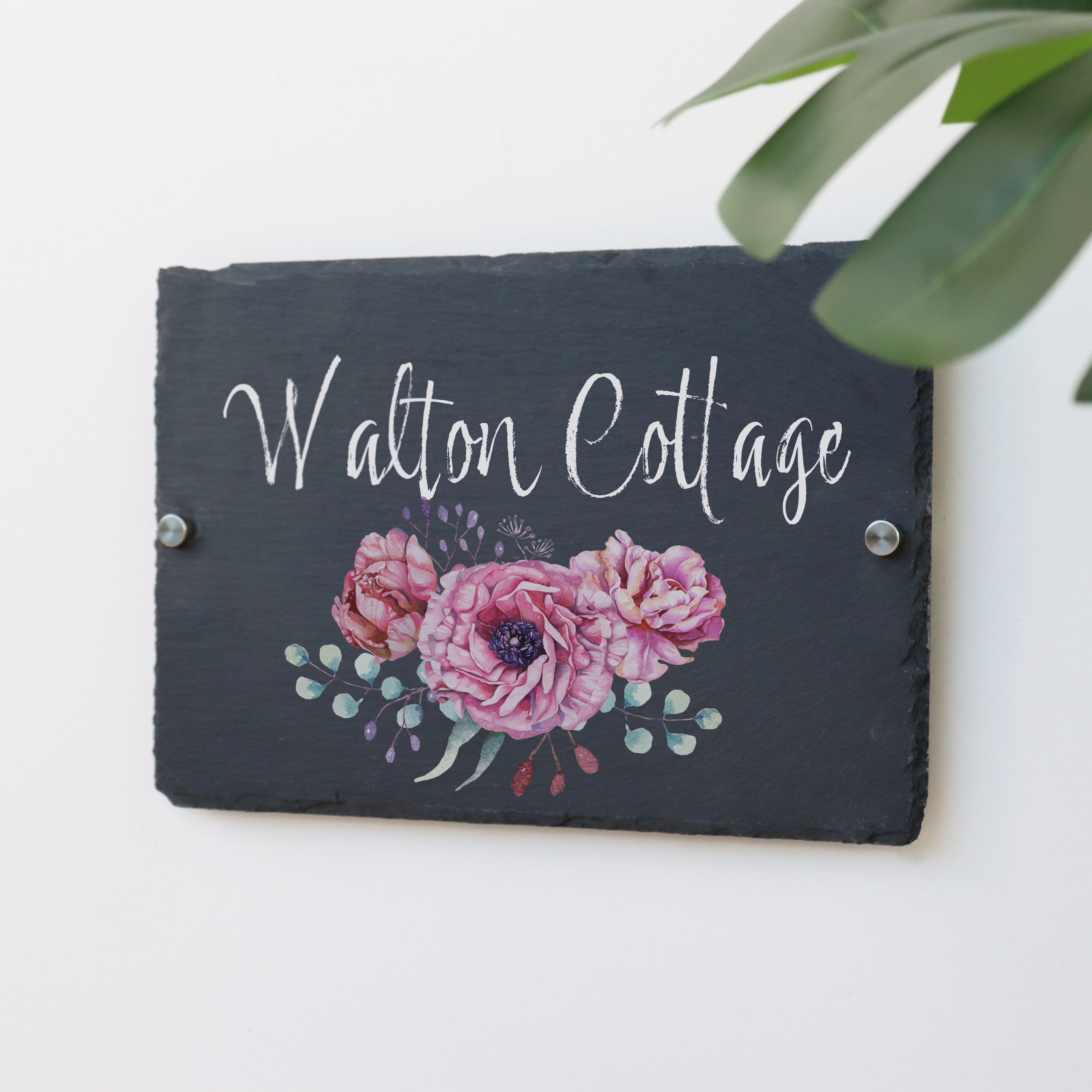 Branded Slate Office Sign