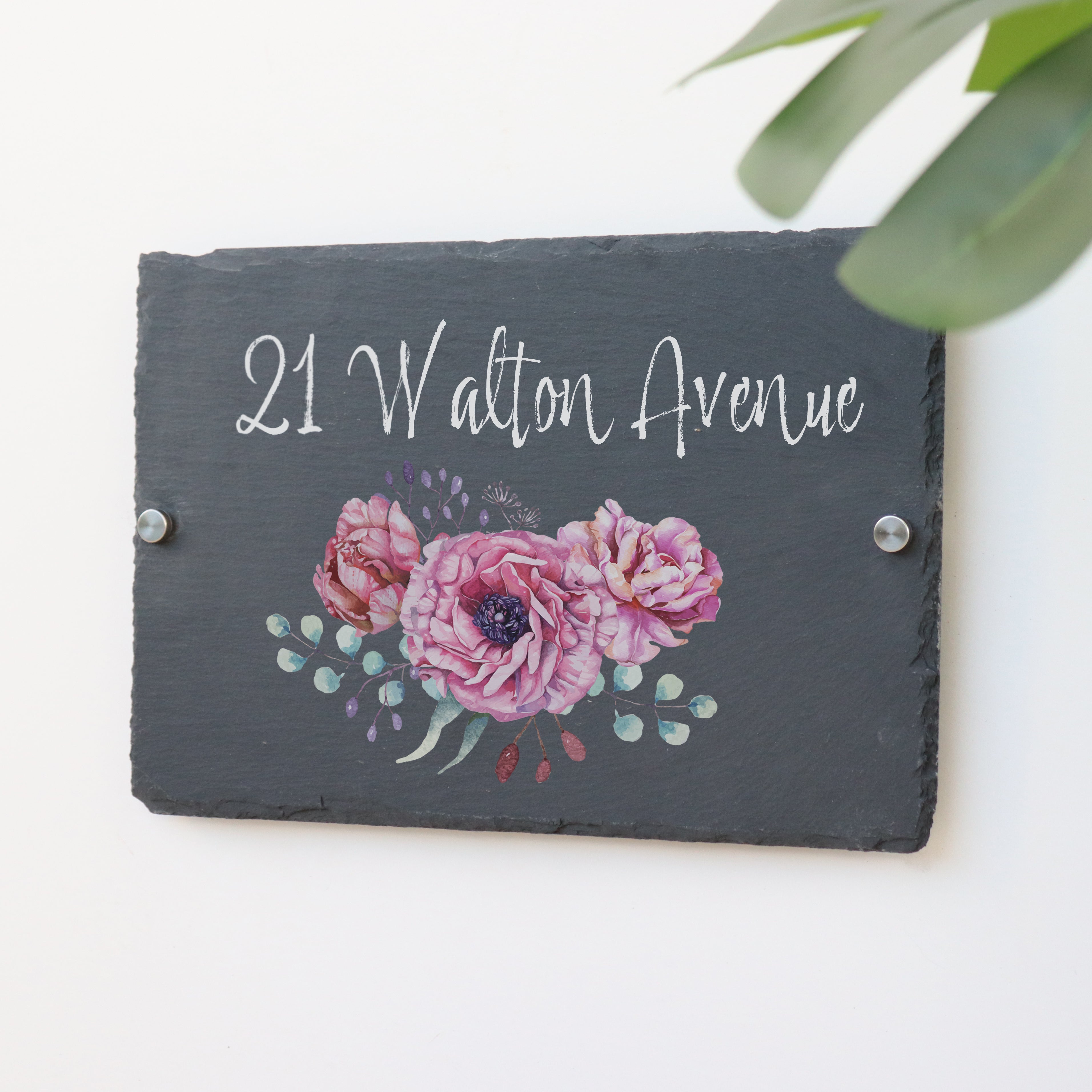Branded Slate Office Sign