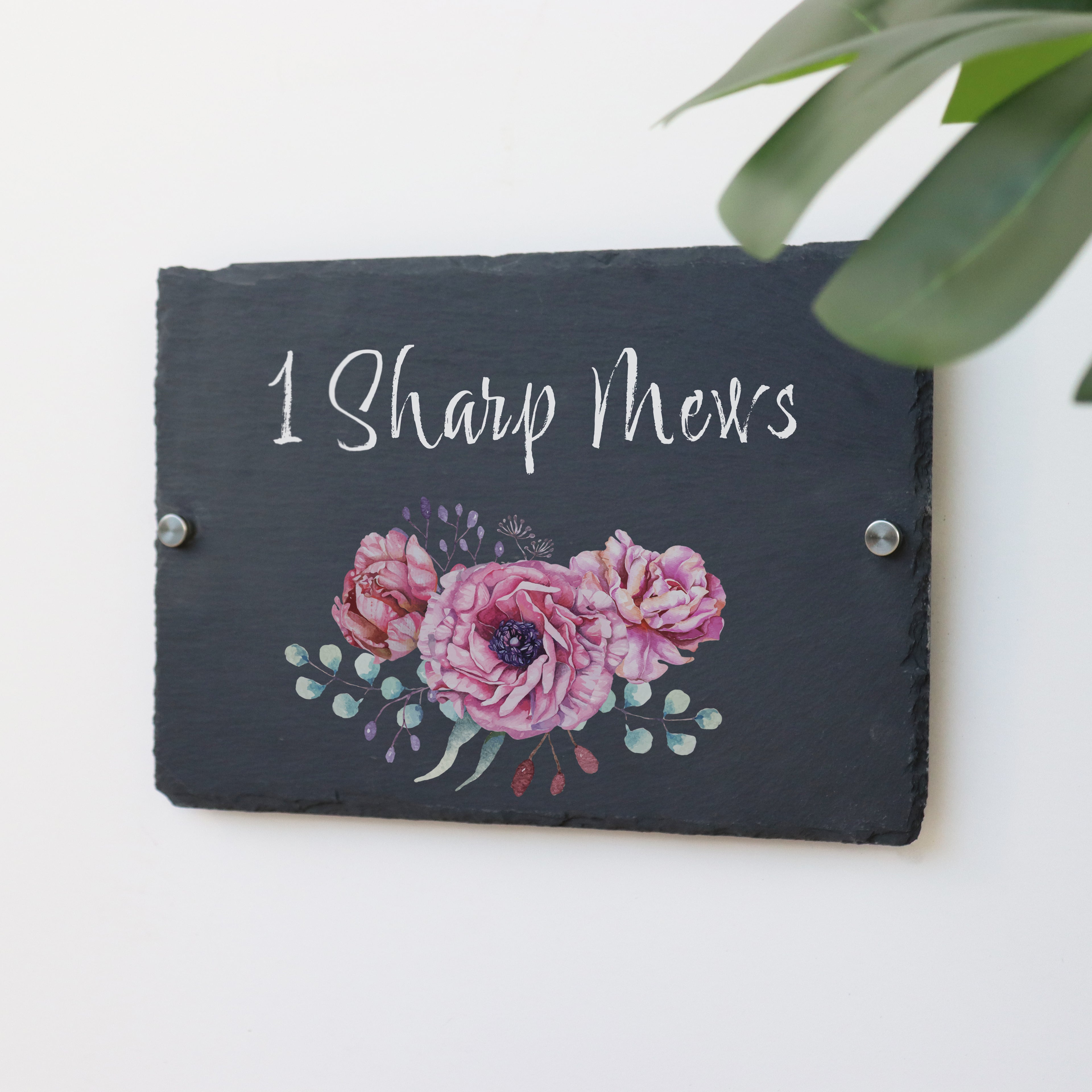 Branded Slate Office Sign