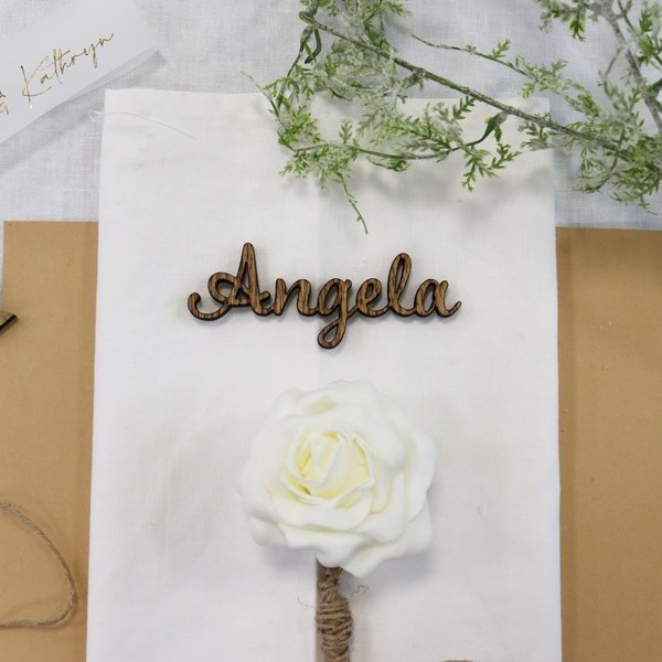 Custom Event Wooden Place Names