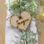 Custom Engraved Wooden Event Table Names