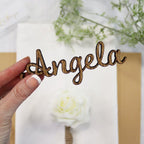 Custom Event Wooden Place Names
